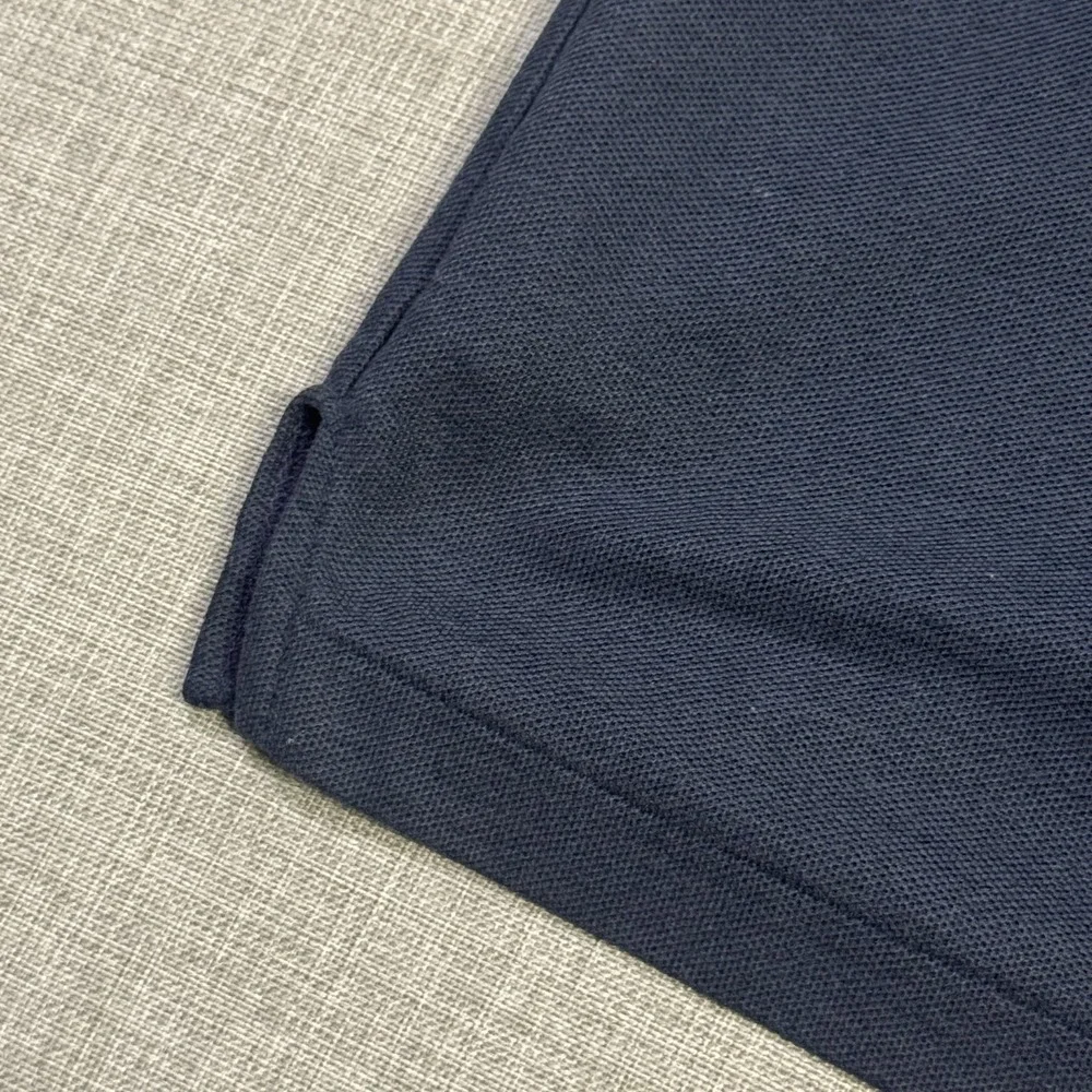 Lacoste Izod Vintage Polo Shirt Mens Large Blue Long Sleeve Cotton Collared